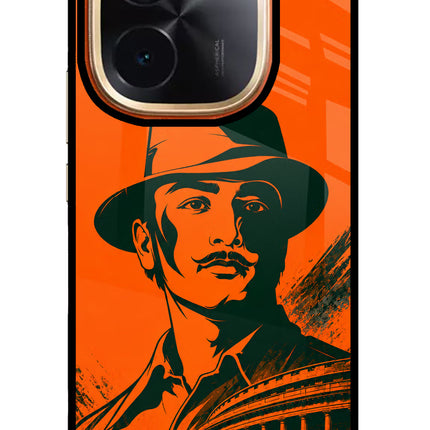 Bhagat Singh Legacy IQOO Z9S Pro 5G Glass Case Back Cover by Casekaro