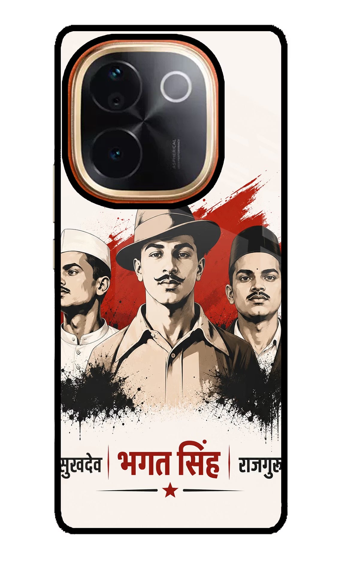 Sardar Patel Iron Will IQOO Z9S Pro 5G Glass Case