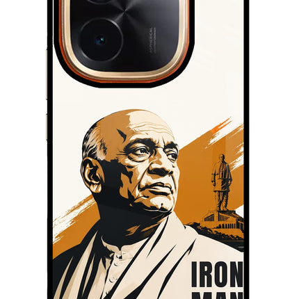 Sardar Patel Iron Will IQOO Z9S Pro 5G Glass Case Back Cover by Casekaro