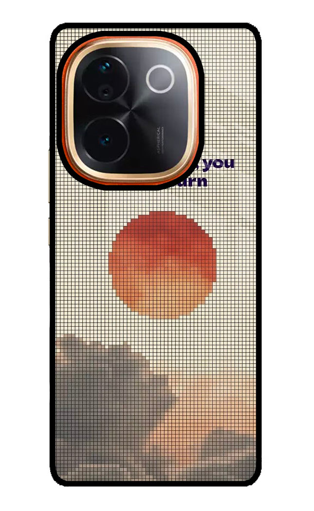 Pixel Sun IQOO Z9S Pro 5G Glass Case
