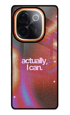Pink Aura IQOO Z9S Pro 5G Glass Case