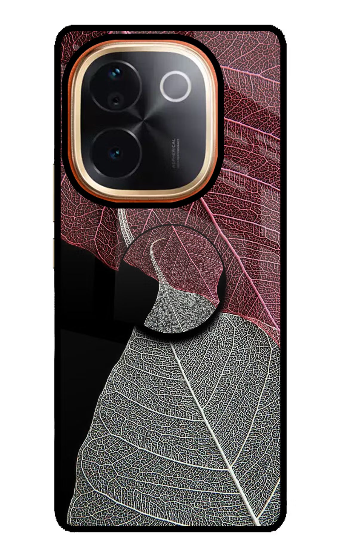 Leaf Pattern IQOO Z9S Pro 5G Pop Case by Casekaro