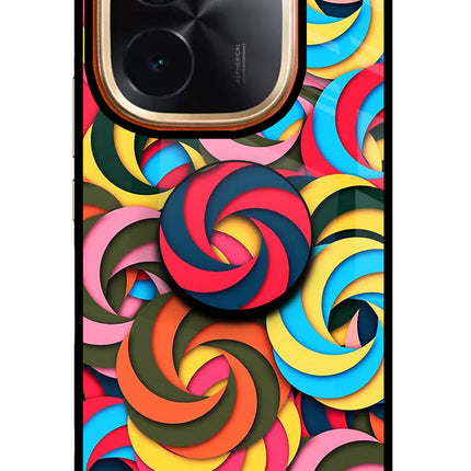 Spiral Pattern IQOO Z9S Pro 5G Pop Case by Casekaro