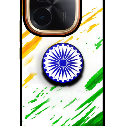 Indian Flag Ashoka Chakra IQOO Z9S Pro 5G Pop Case by Casekaro
