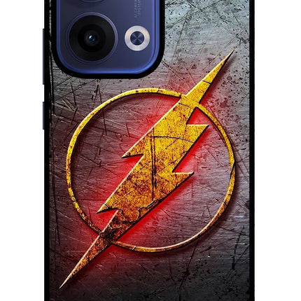 Flash Oppo Reno13 5G Glass Case Back Cover by Casekaro