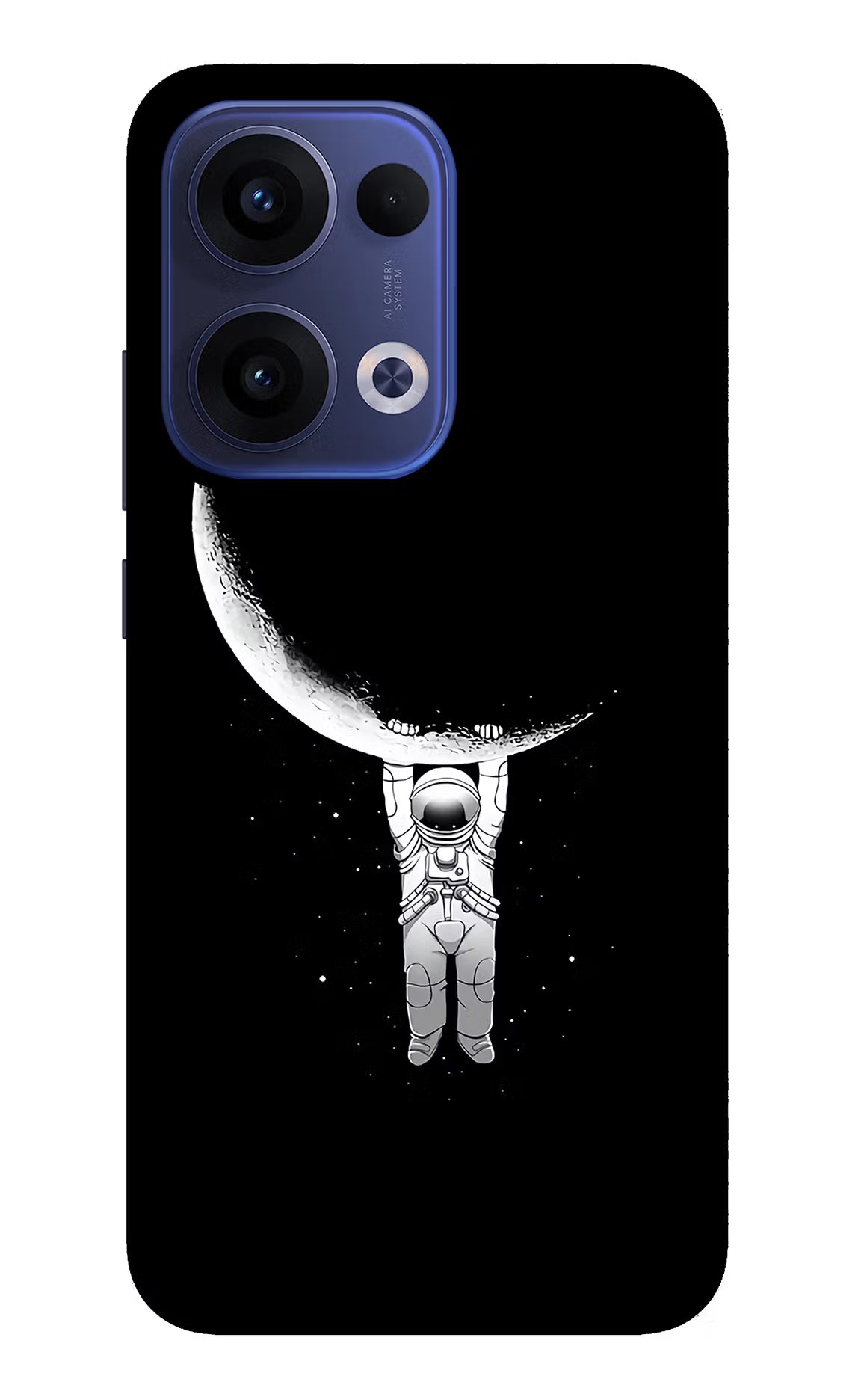 Moon Space Oppo Reno13 5G Glass Case Back Cover by Casekaro