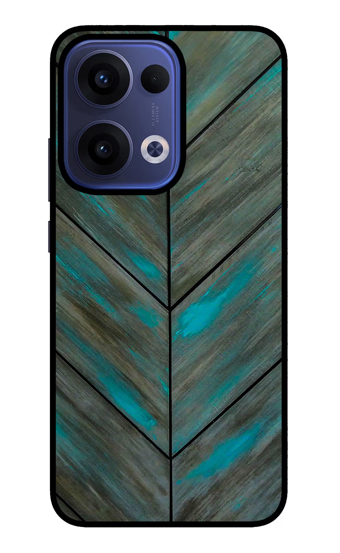 Pattern Oppo Reno13 5G Glass Case Back Cover by Casekaro