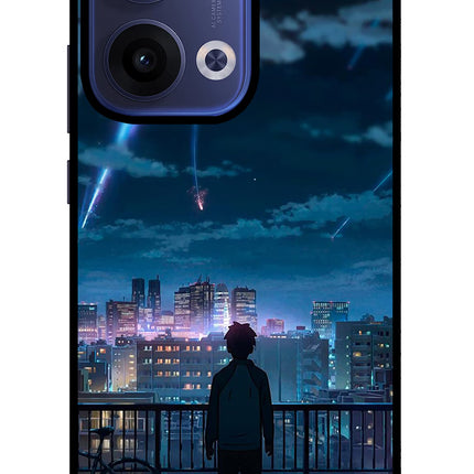 Anime Oppo Reno13 5G Glass Case Back Cover by Casekaro