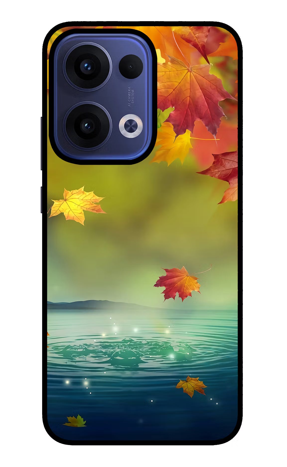 Flowers Oppo Reno13 5G Glass Case