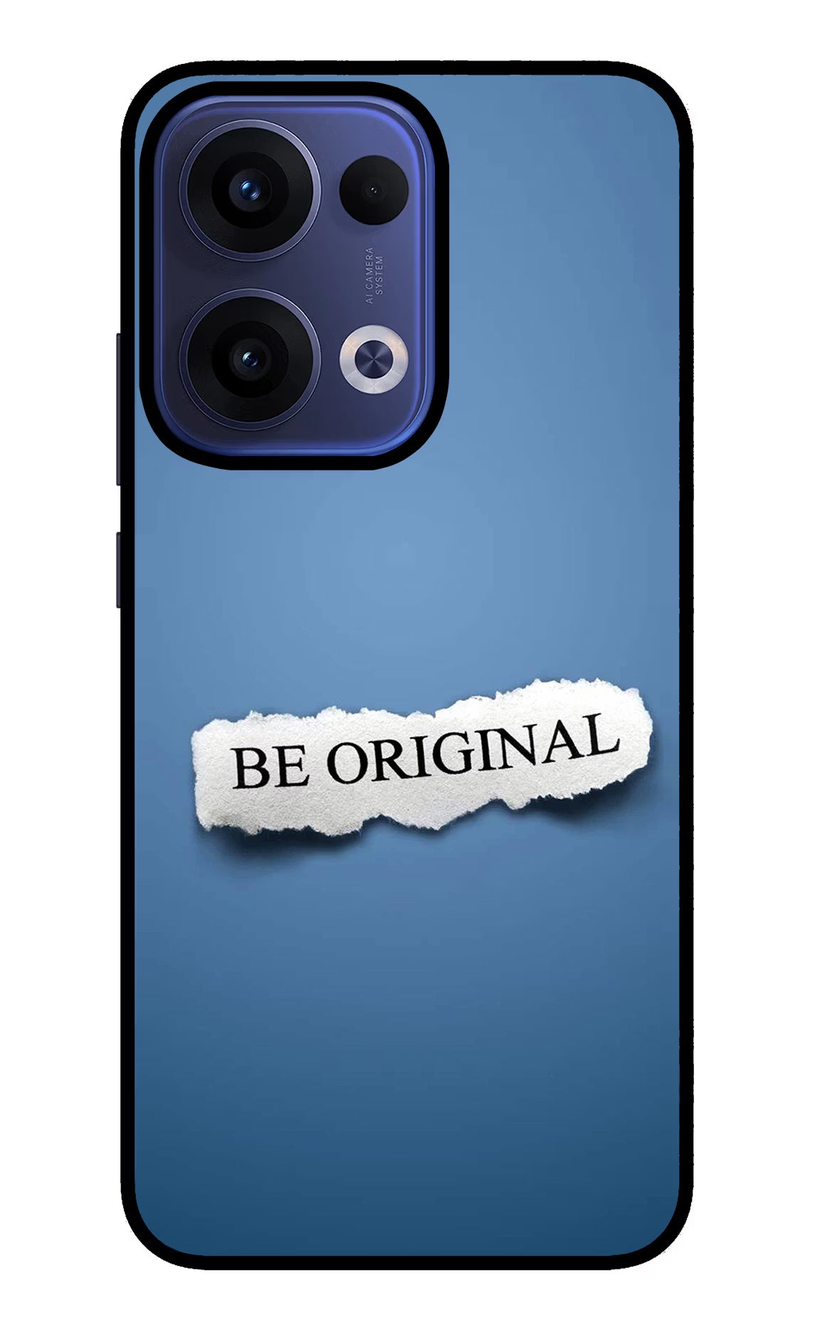 Be Original Oppo Reno13 5G Glass Case Back Cover by Casekaro