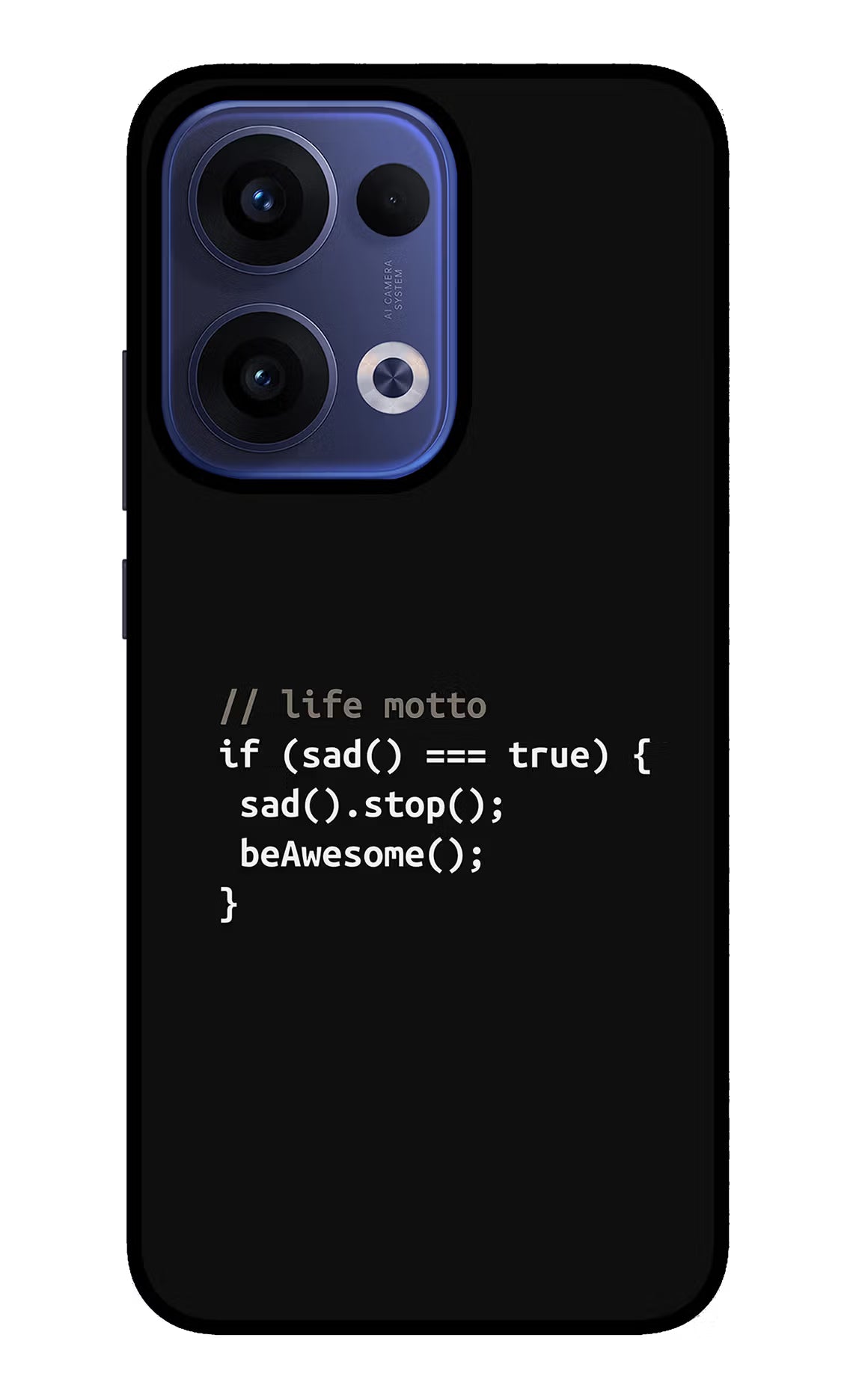 Life Motto Code Oppo Reno13 5G Glass Case