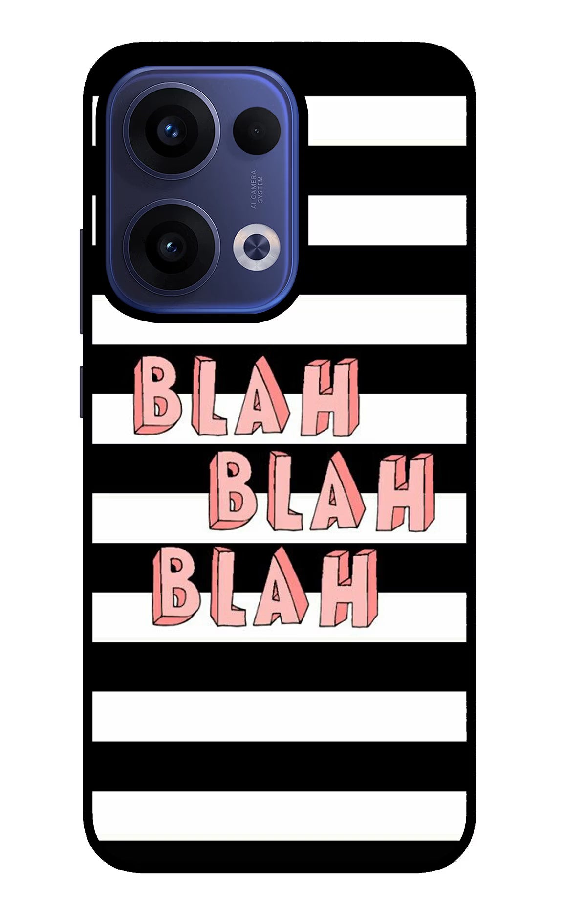 Blah Blah Blah Oppo Reno13 5G Glass Case