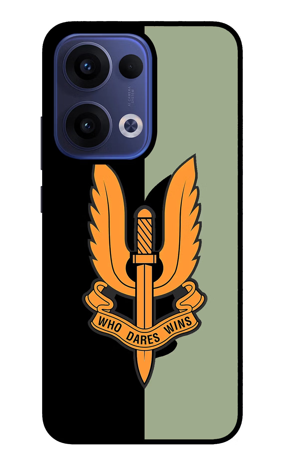 Balidan Logo Oppo Reno13 5G Glass Case Back Cover by Casekaro