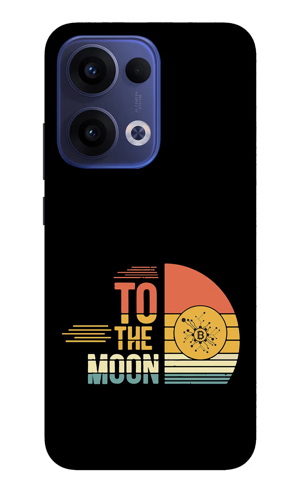 To the Moon Oppo Reno13 5G Glass Case
