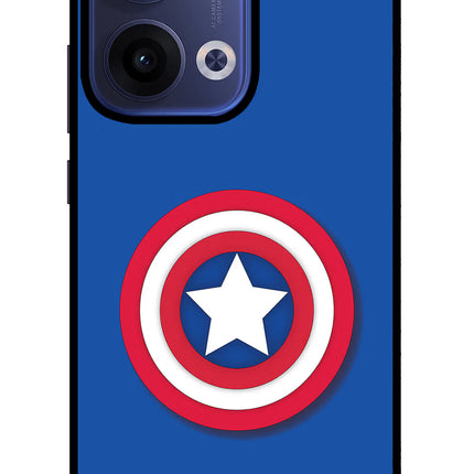 Shield Oppo Reno13 5G Glass Case Back Cover by Casekaro
