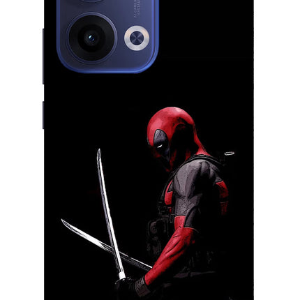 Deadpool Oppo Reno13 5G Glass Case Back Cover by Casekaro