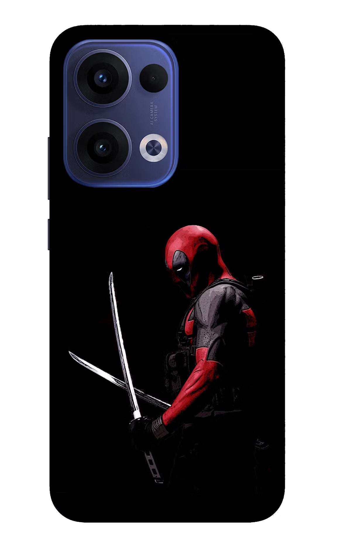 Deadpool Oppo Reno13 5G Glass Case Back Cover by Casekaro