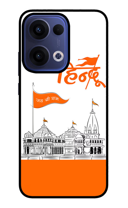 Jai Shree Ram Hindu Oppo Reno13 5G Glass Case