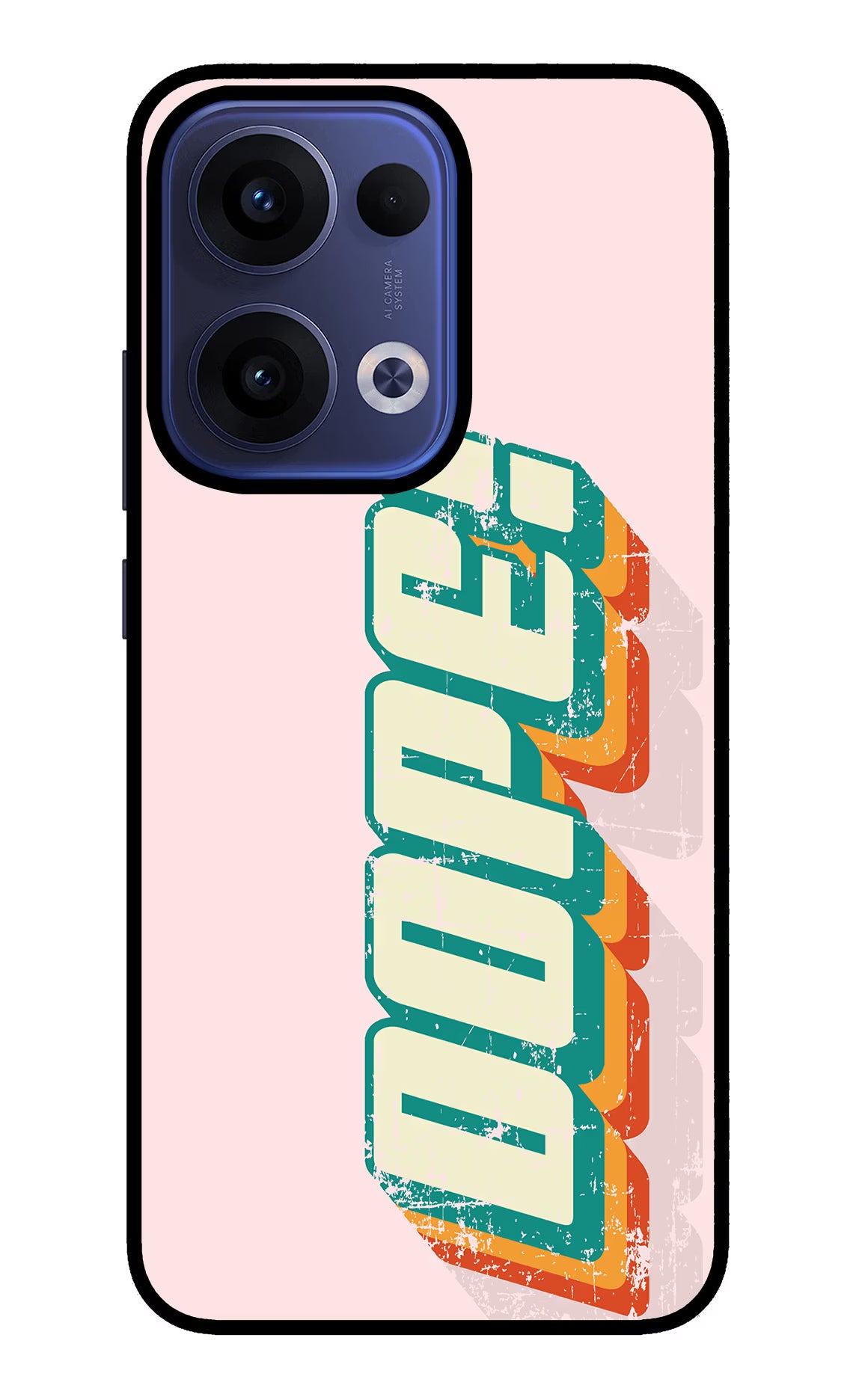 Dope Oppo Reno13 5G Glass Case Back Cover by Casekaro