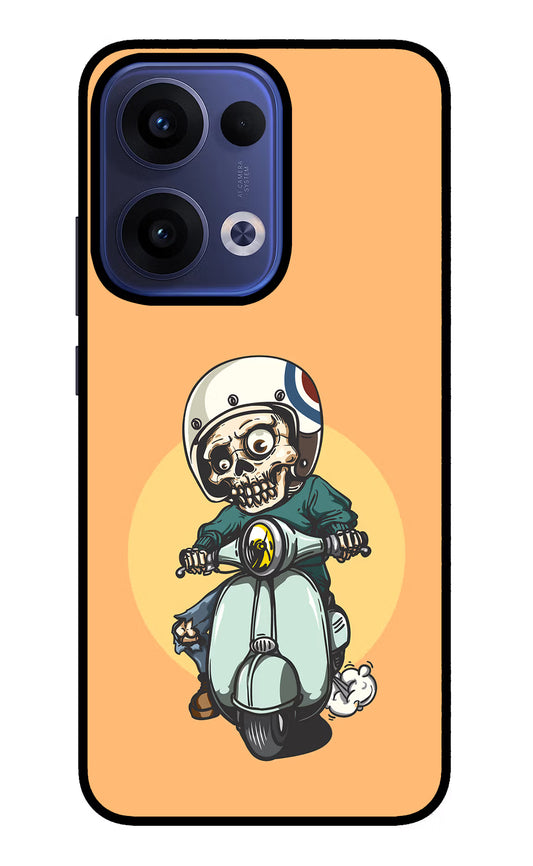Undead Biker Oppo Reno13 5G Glass Case