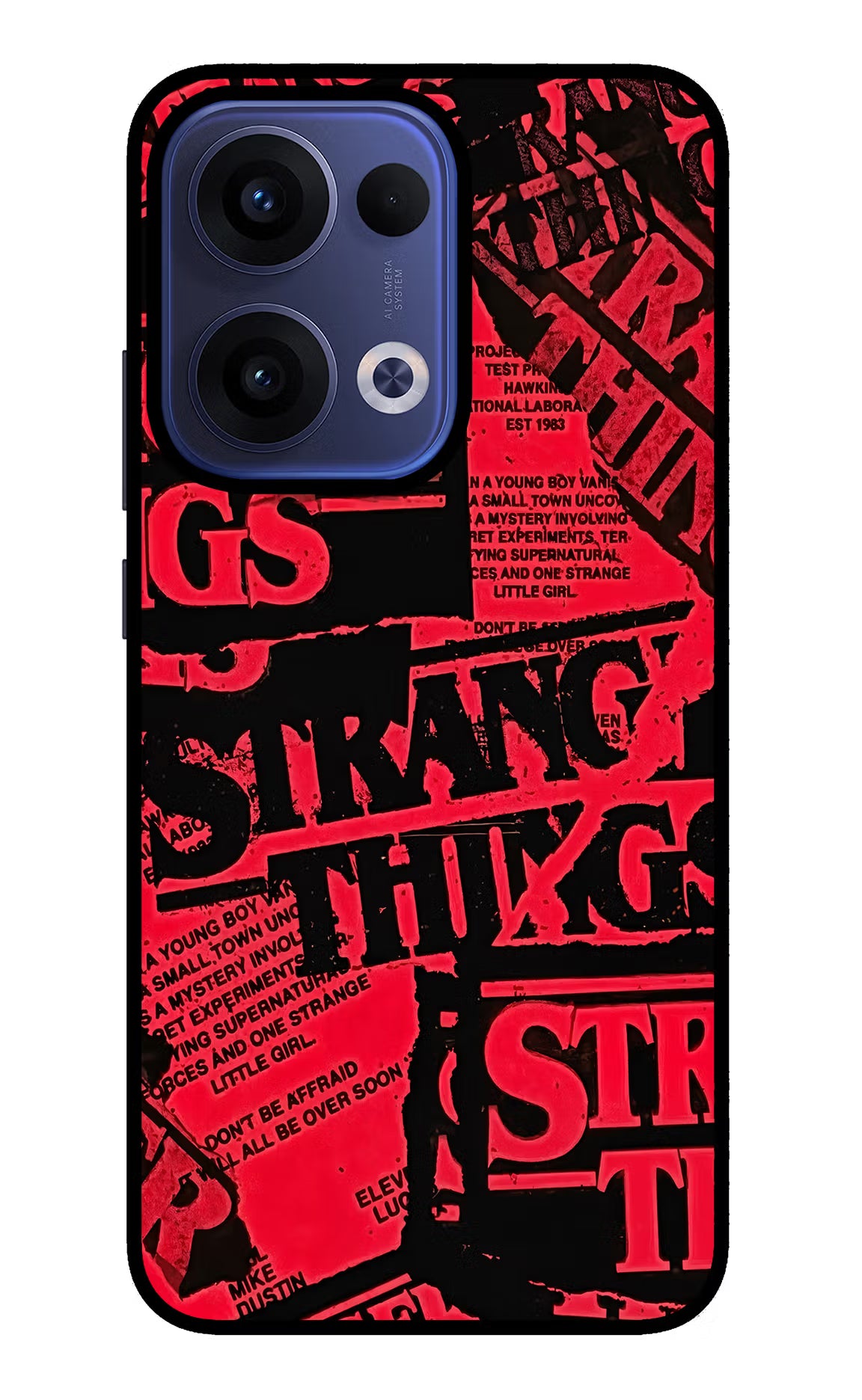 Ordinary Things Oppo Reno13 5G Glass Case Back Cover by Casekaro