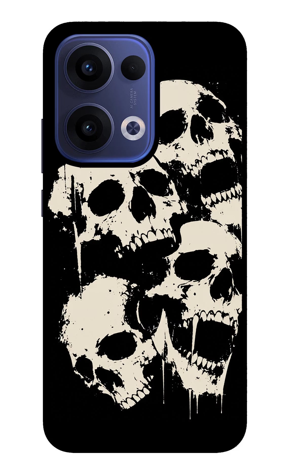 Dead Stack Oppo Reno13 5G Glass Case Back Cover by Casekaro