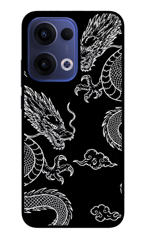 Twin Dragons Oppo Reno13 5G Glass Case