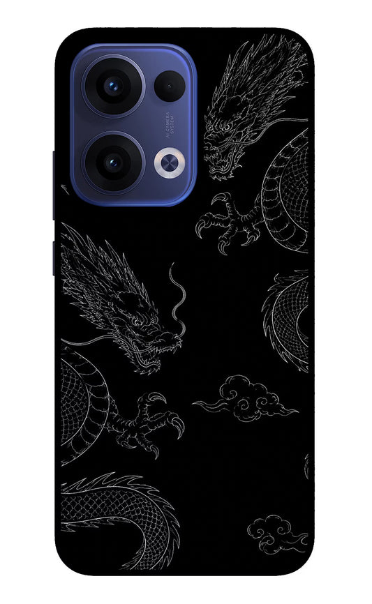 Twin Dragons Oppo Reno13 5G Glass Case