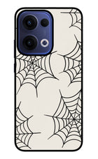 Spider Web Oppo Reno13 5G Glass Case