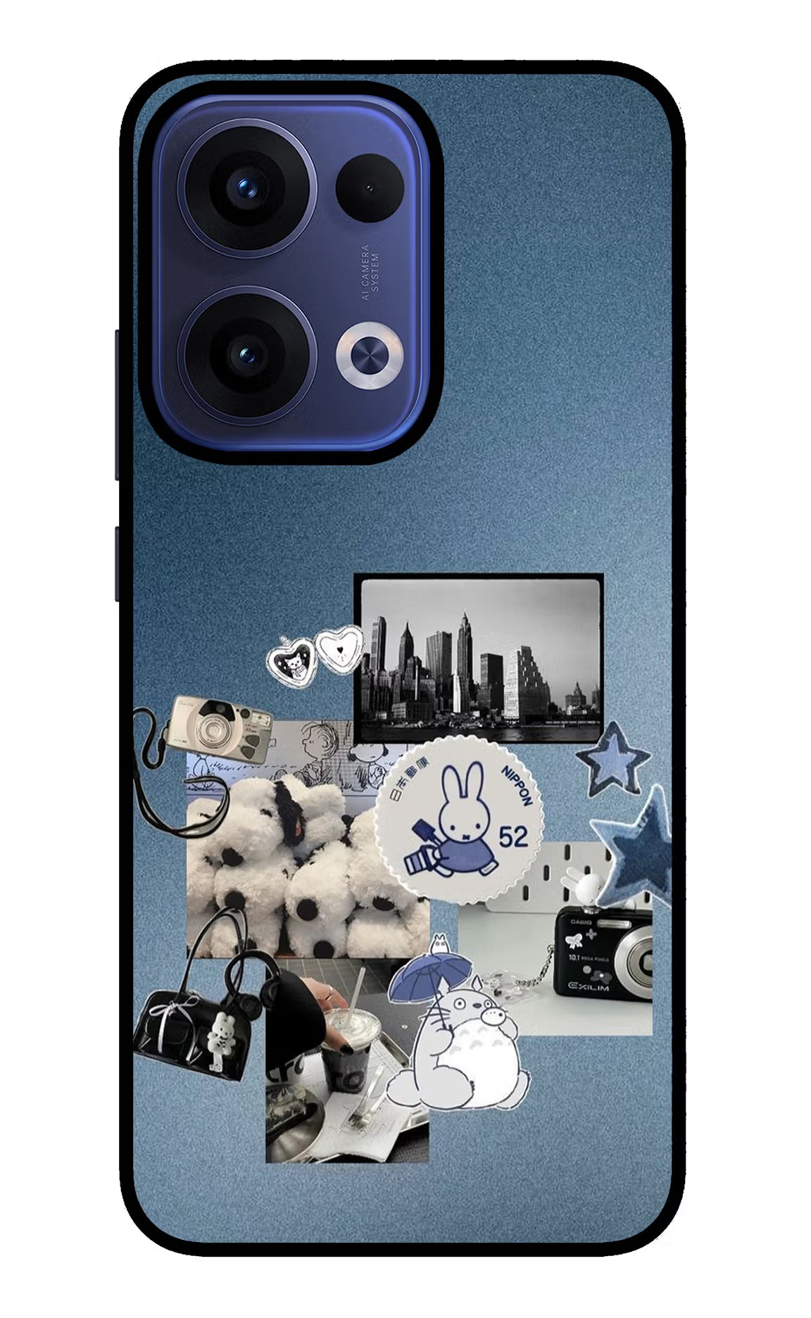 Miffy Oppo Reno13 5G Glass Case Back Cover by Casekaro