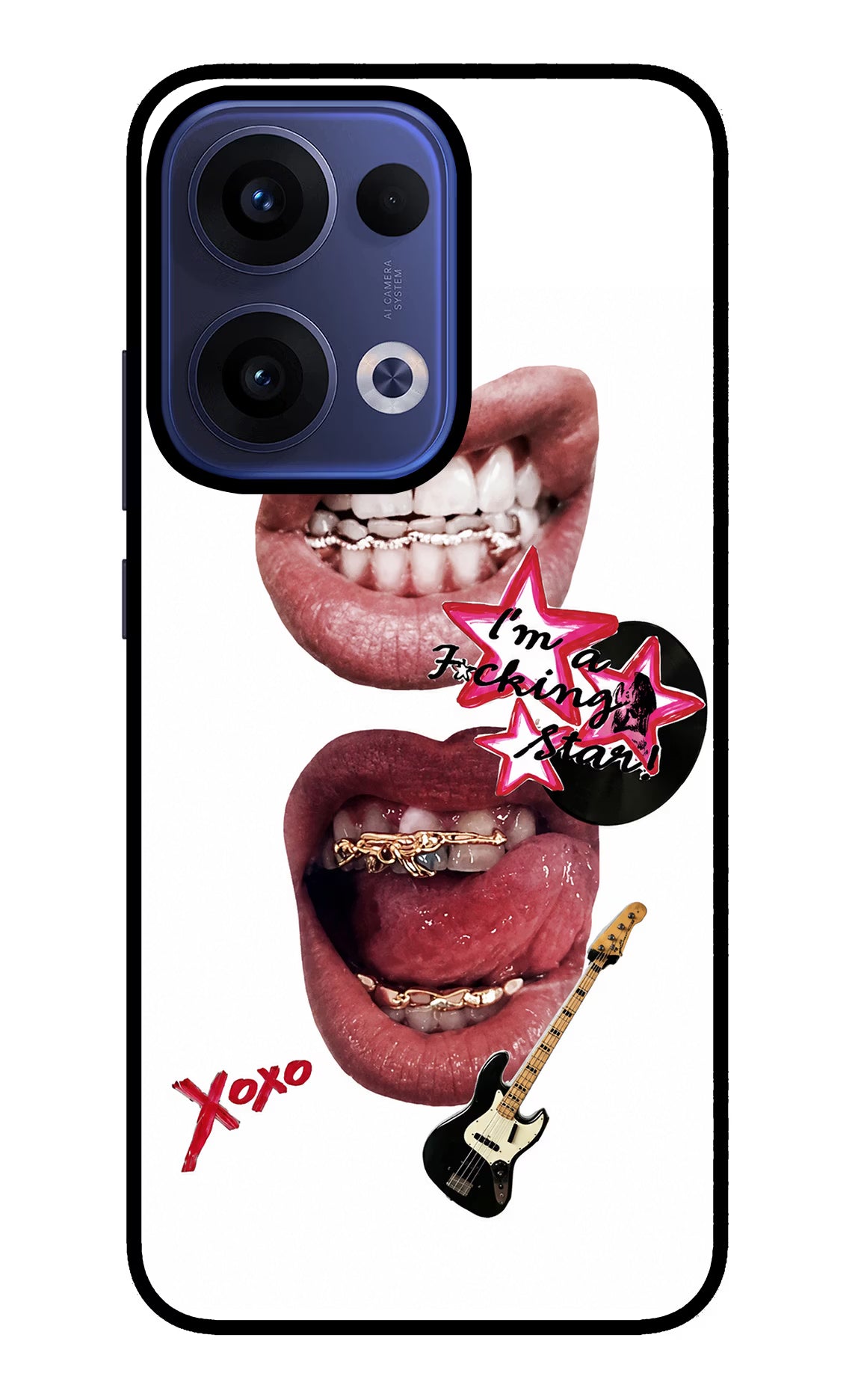 Rockstar Oppo Reno13 5G Glass Case