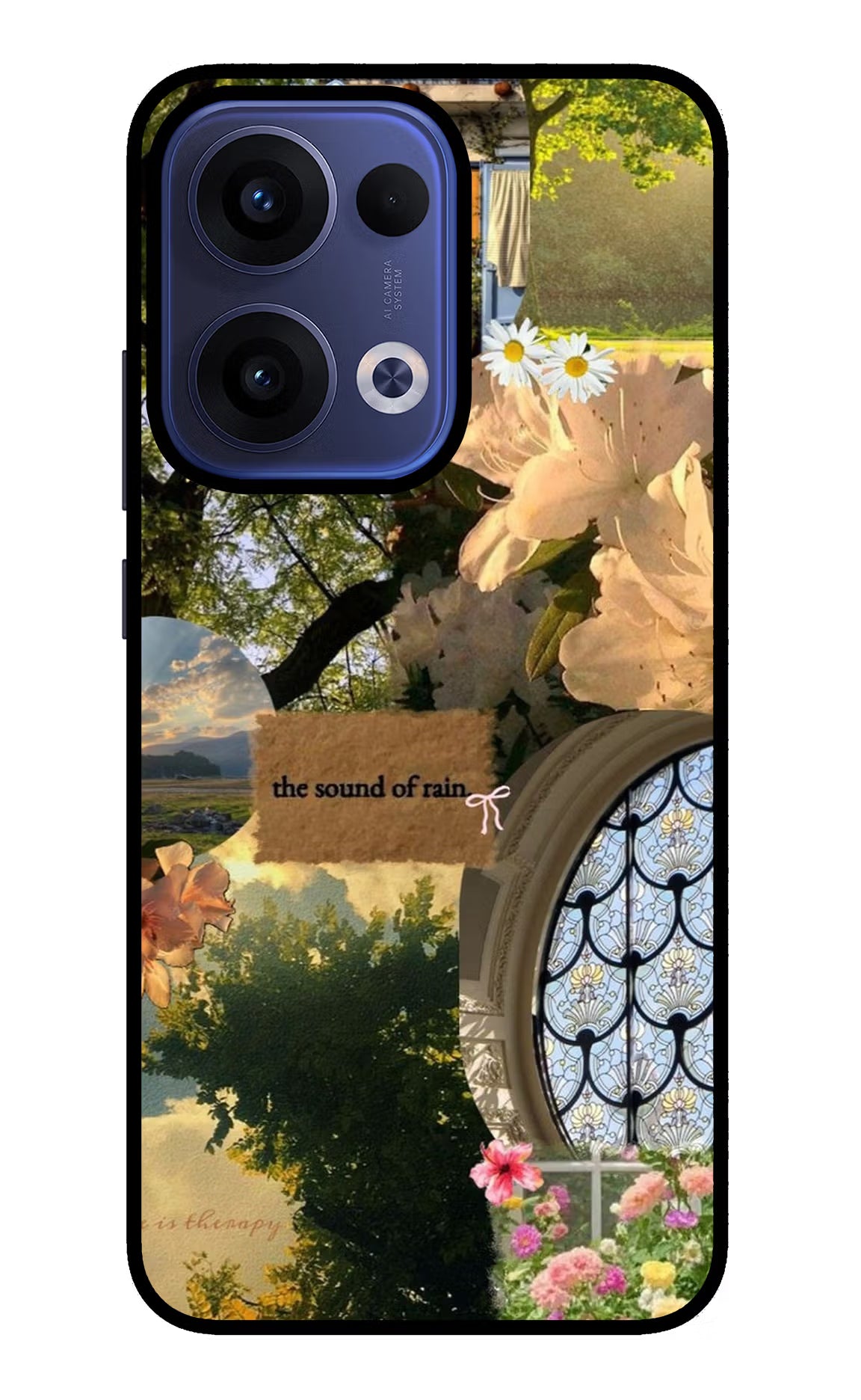 Rain Oppo Reno13 5G Glass Case