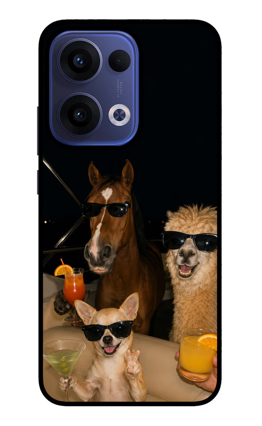 Party Squad Oppo Reno13 5G Glass Case