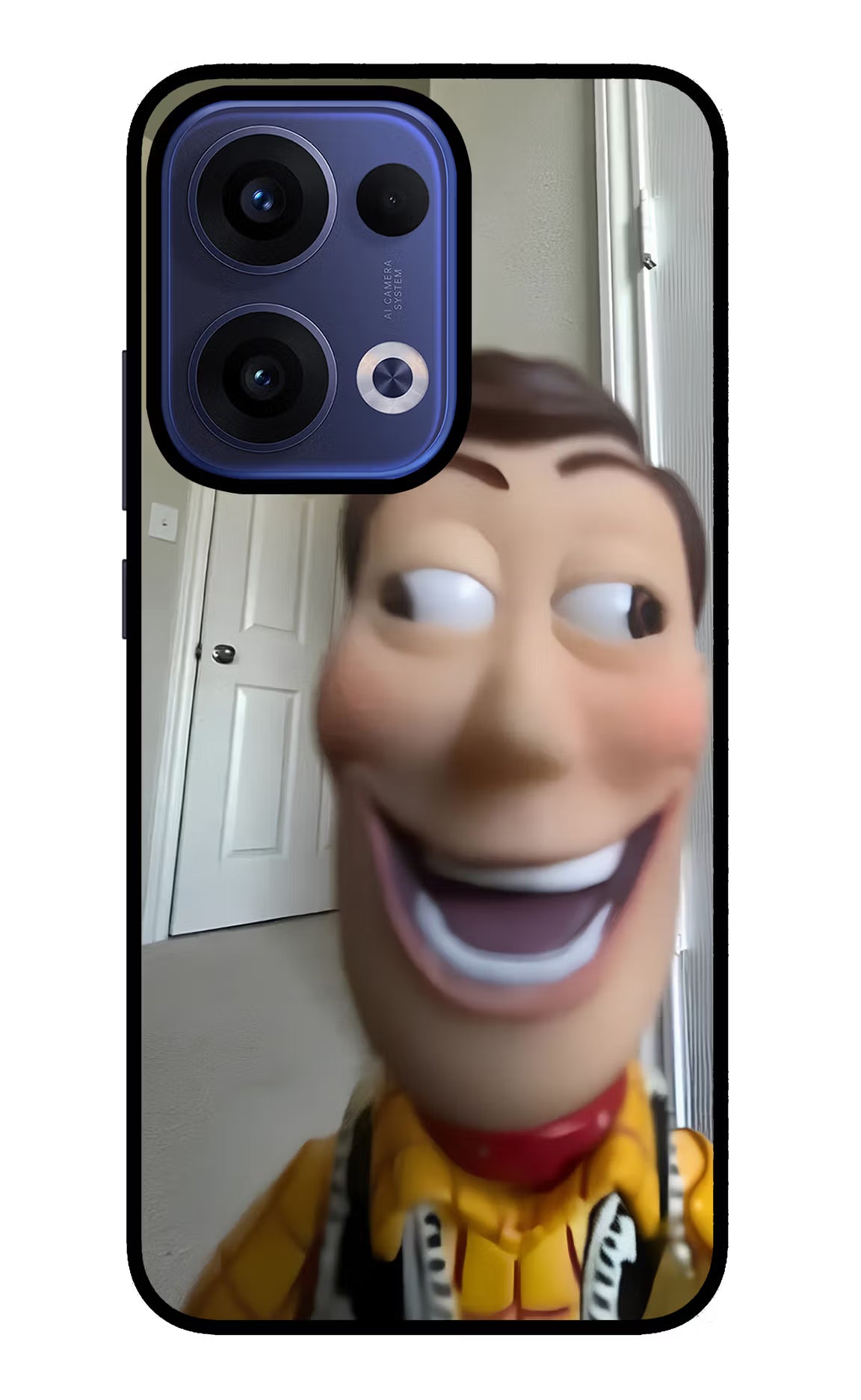 Side Eye Woody Oppo Reno13 5G Glass Case