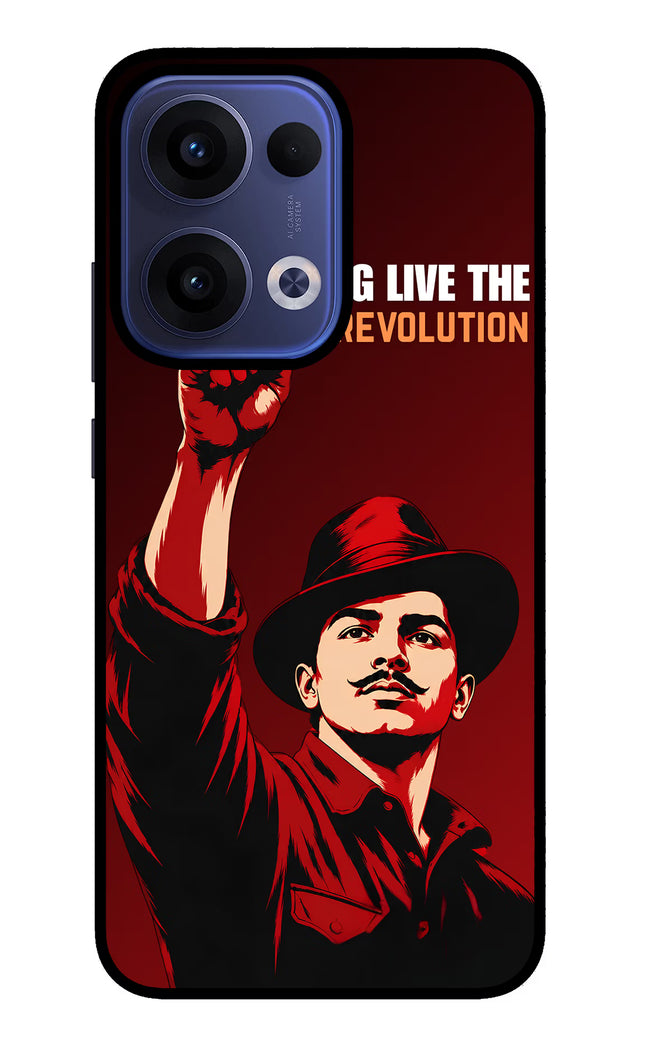 Bhagat Singh Revolution Oppo Reno13 5G Glass Case