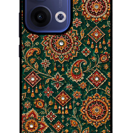 Green Pataka Oppo Reno13 5G Glass Case