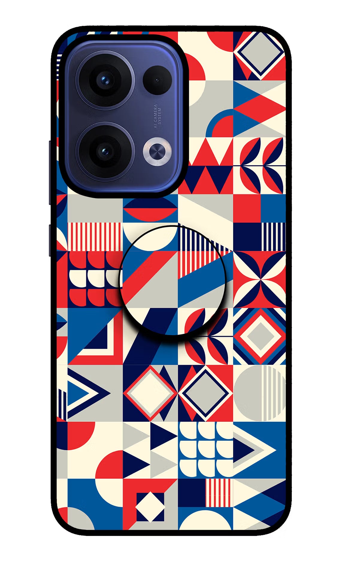 Colorful Pattern Oppo Reno13 5G Pop Case by Casekaro