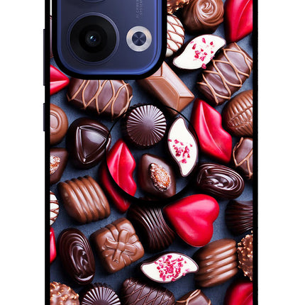 Chocolates Oppo Reno13 5G Pop Case by Casekaro