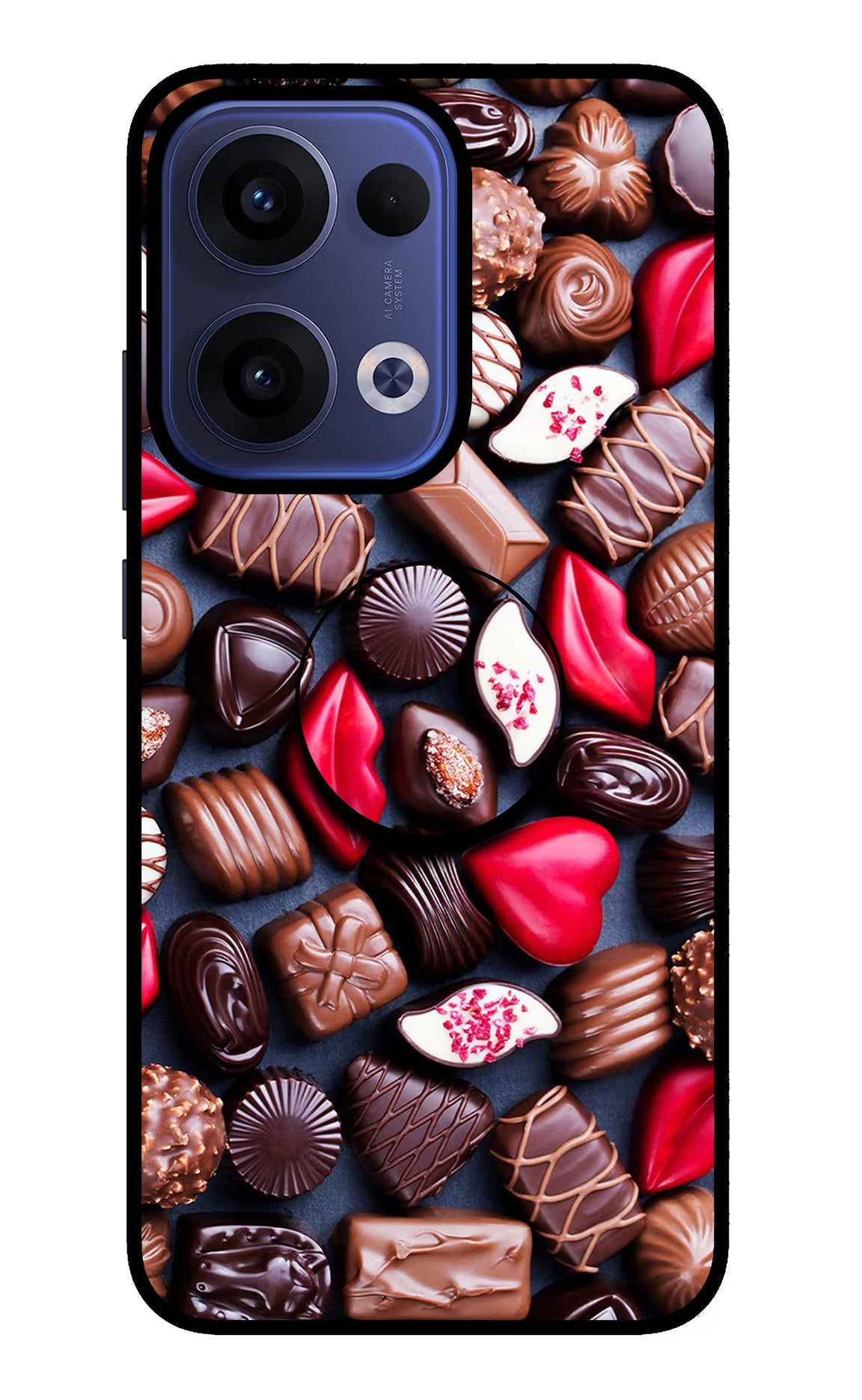 Chocolates Oppo Reno13 5G Pop Case by Casekaro