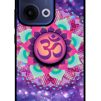 Om Purple Oppo Reno13 5G Pop Case by Casekaro