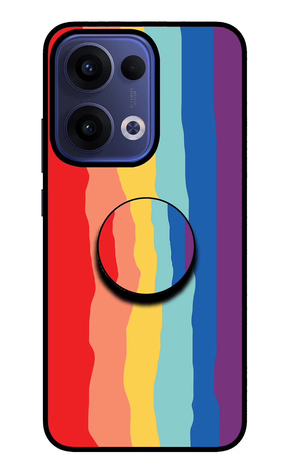 Rainbow Oppo Reno13 5G Pop Case by Casekaro