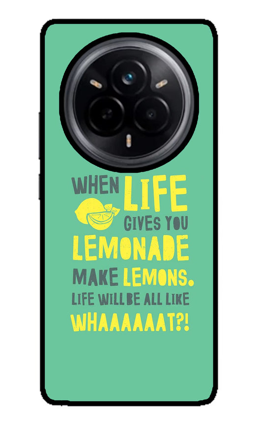 Quote Realme 14 Pro 5G Glass Case