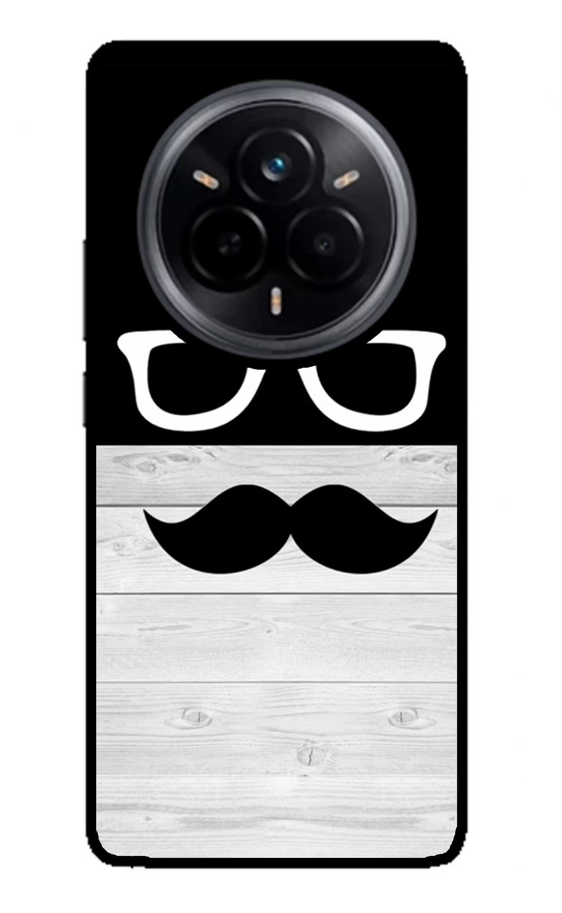 Mustache Realme 14 Pro 5G Glass Case