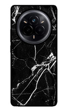 Black Marble Pattern Realme 14 Pro 5G Glass Case