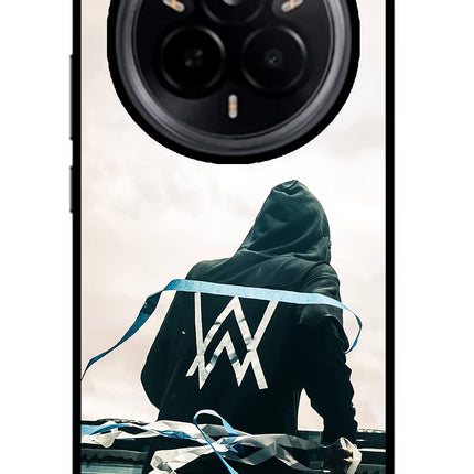 Alan Walker Realme 14 Pro 5G Glass Case Back Cover by Casekaro