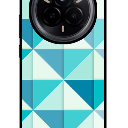 Abstract Realme 14 Pro 5G Glass Case Back Cover by Casekaro