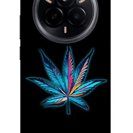 Weed Realme 14 Pro 5G Glass Case Back Cover by Casekaro