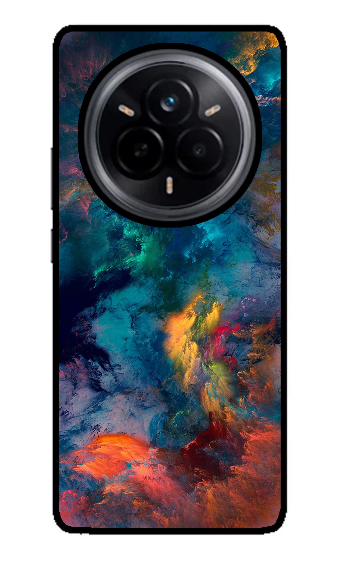 Artwork Paint Realme 14 Pro 5G Glass Case Back Cover by Casekaro