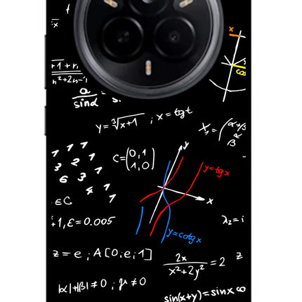 Mathematics Formula Realme 14 Pro 5G Glass Case Back Cover by Casekaro