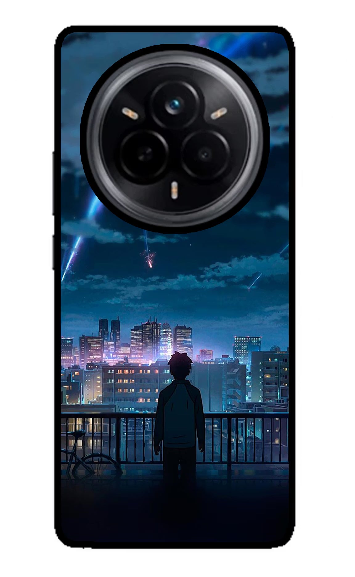 Anime Realme 14 Pro 5G Glass Case Back Cover by Casekaro